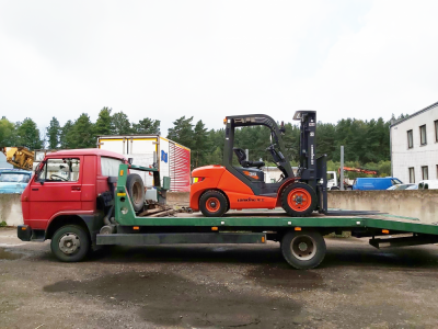 Two more diesel forklifts D3500 were delivered to SIA "Ūsi", which is one of the most demanded models.4